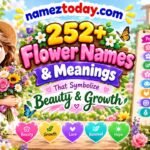 252+ Flower Names & Meanings That Symbolize Beauty & Growth