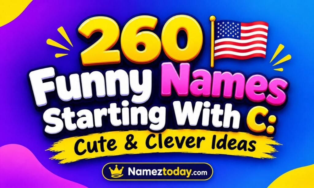 260 Funny Names Starting With C Cute & Clever Ideas