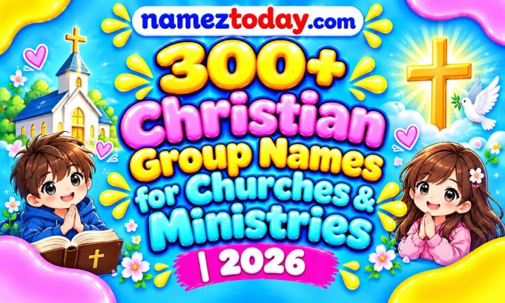 300+ Christian Group Names for Churches & Ministries 2026