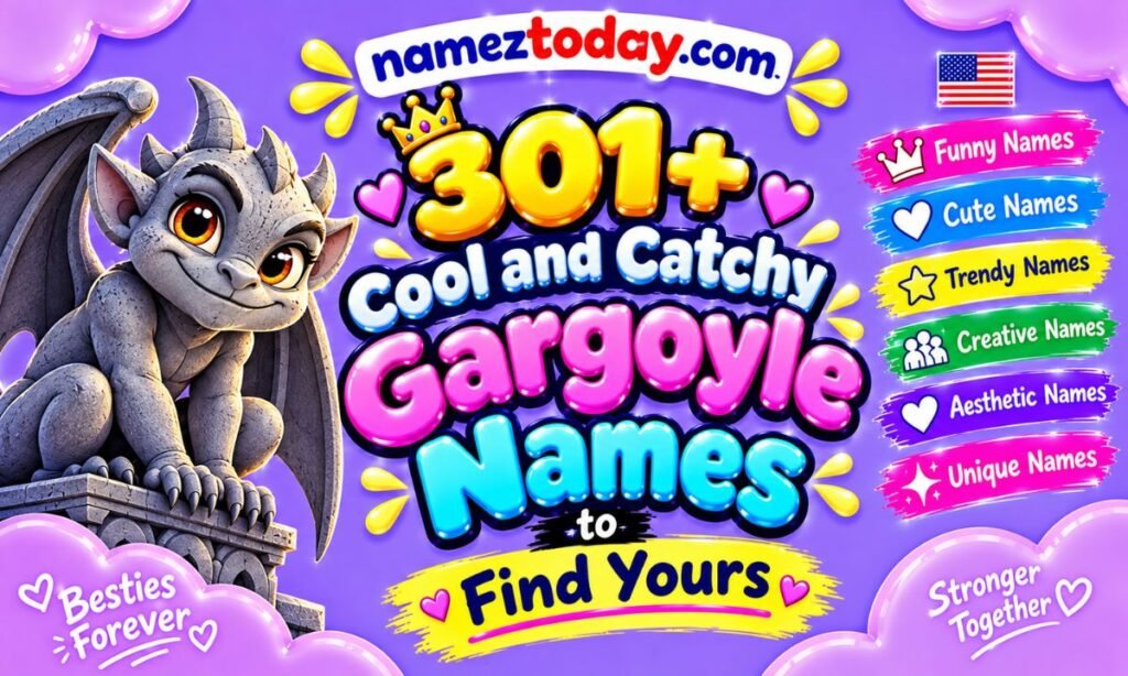 301+ Cool and Catchy Gargoyle Names to Find Yours