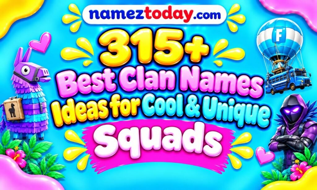 315+ Best Clan Names Ideas for Cool & Unique Squads