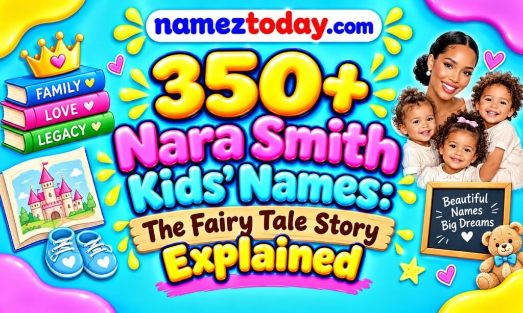 350+ Nara Smith Kids’ Names: The Fairy Tale Story Explained