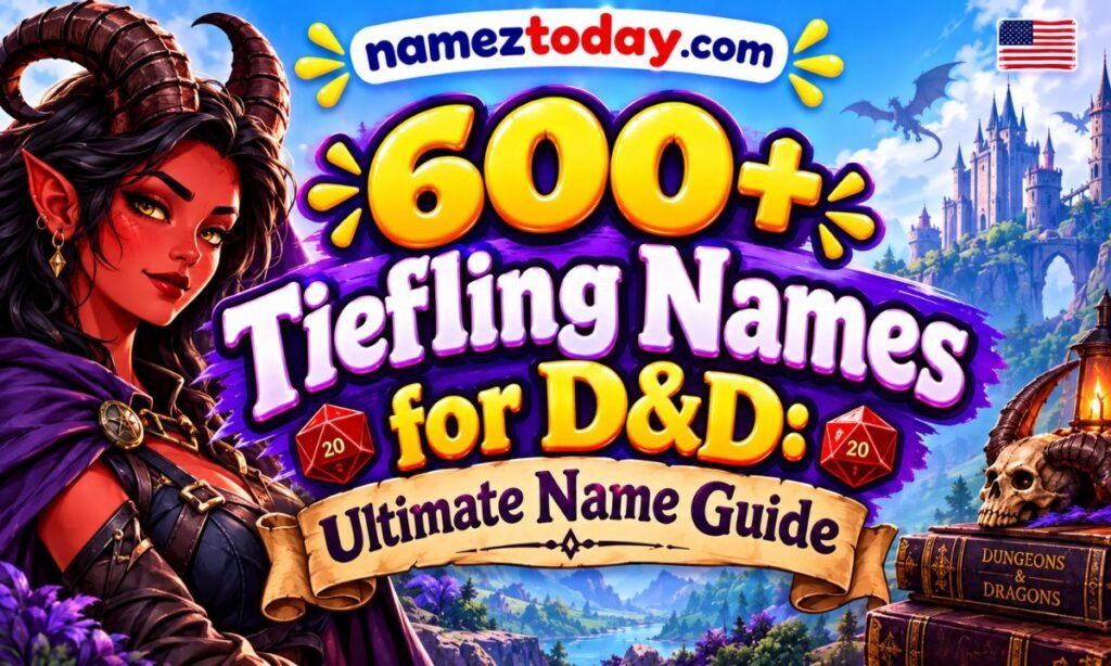 600+ Tiefling Names for D&D Ultimate Name Guide