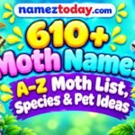 610+ Moth Names A–Z Moth List, Species & Pet Ideas