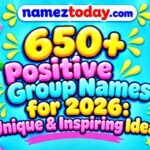 650+ Positive Group Names for 2026 Unique & Inspiring Ideas 