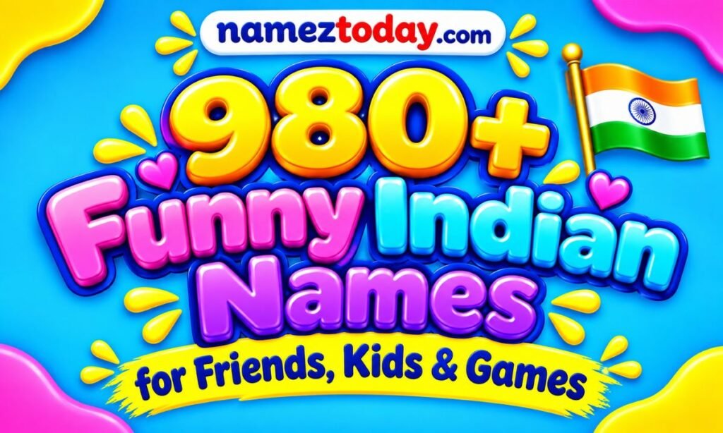 980+ Funny Indian Names for Friends