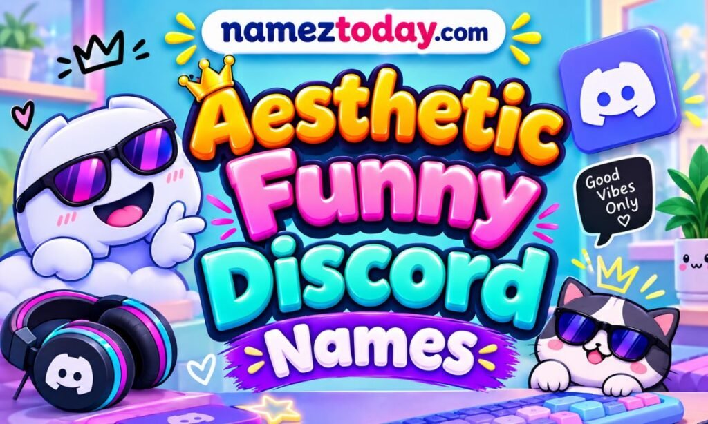 Aesthetic Funny Discord Names