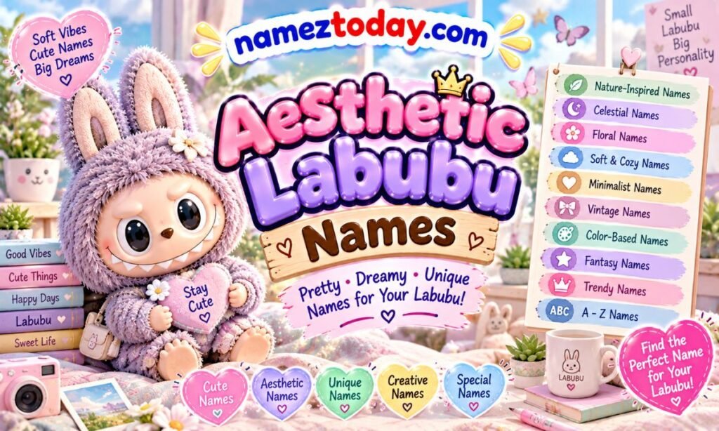 Aesthetic Labubu Names