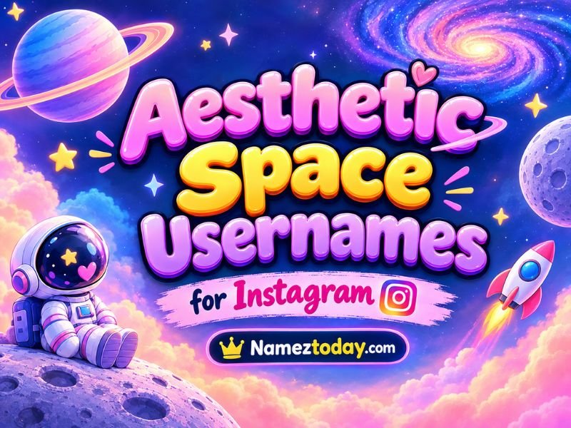 Aesthetic Space Usernames for Instagram