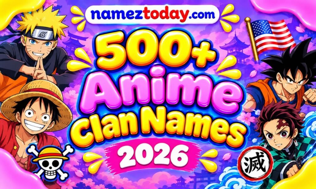 Anime Clan Names
