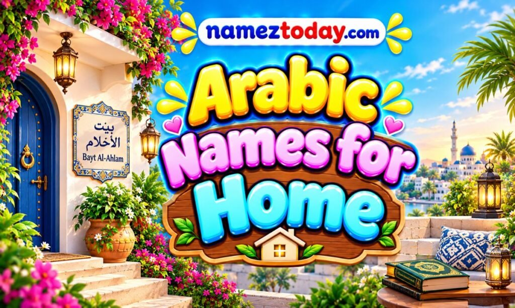 Arabic Names for Home