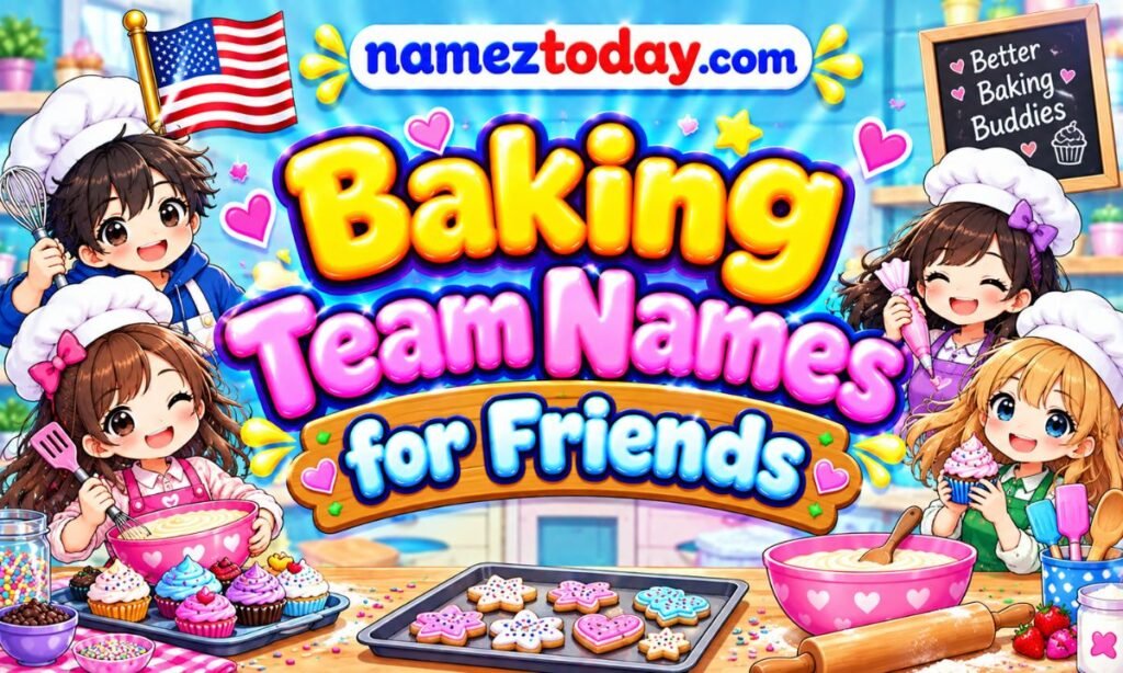 Baking Team Names for Friends
