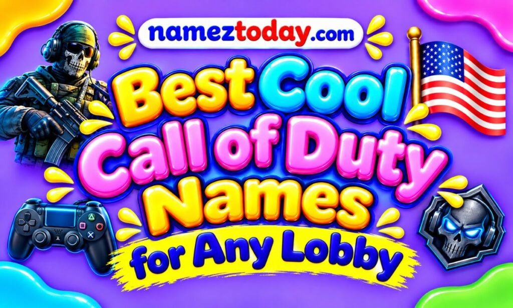 Best Cool Call of Duty Names for Any Lobby