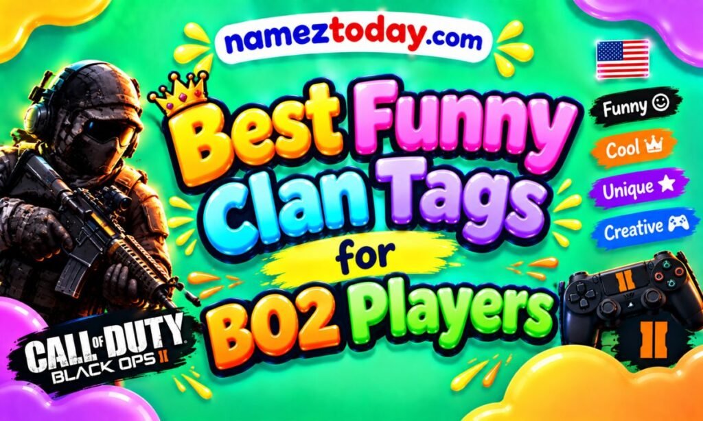 Best Funny Clan Tags for BO2 Players