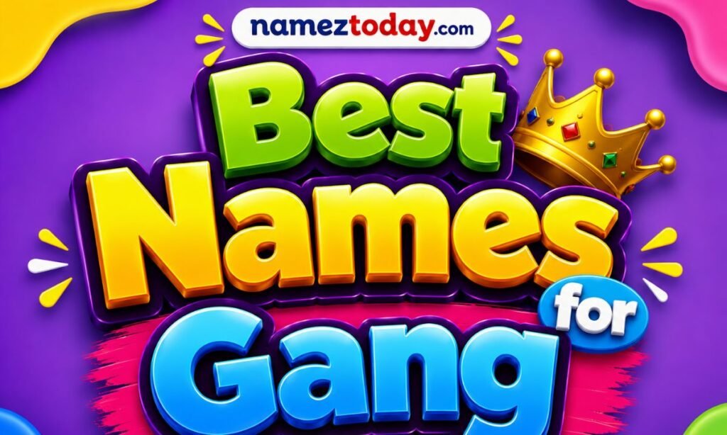 Best Names for Gang