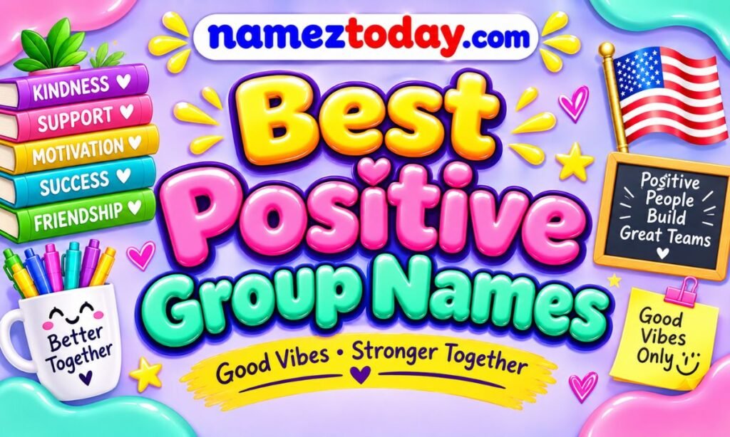 Best Positive Group Names