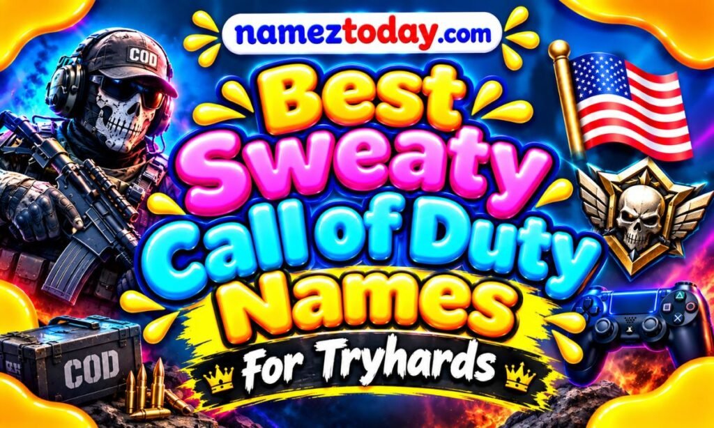 Best Sweaty Call of Duty Names for Tryhards