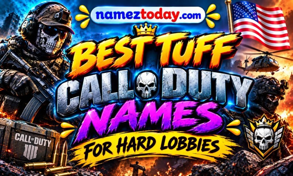Best Tuff Call of Duty Names for Hard Lobbies