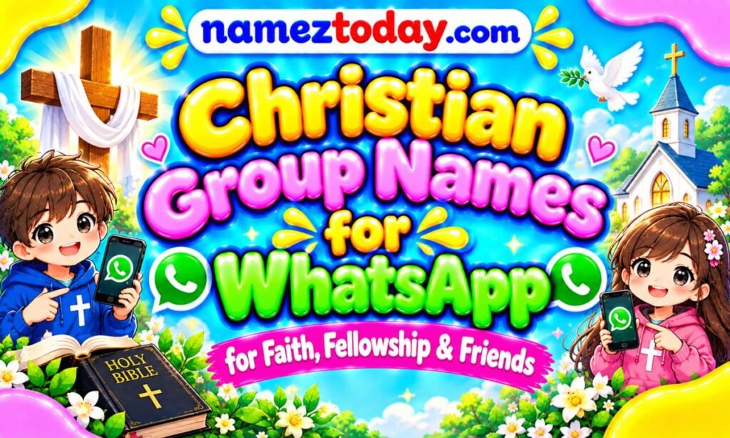 Christian Group Names for WhatsApp