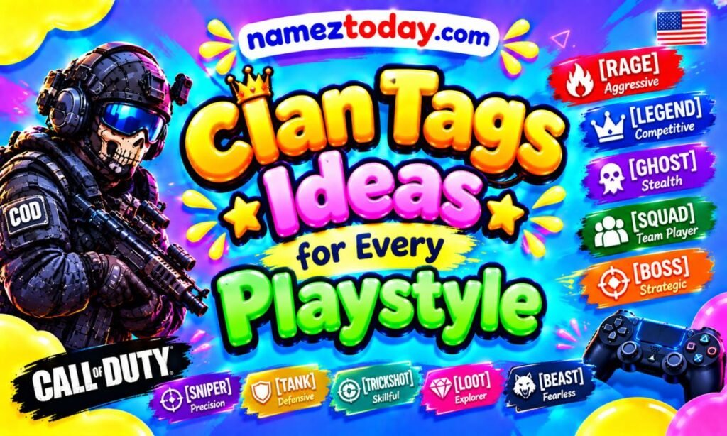 Clan Tags Ideas for Every Playstyle