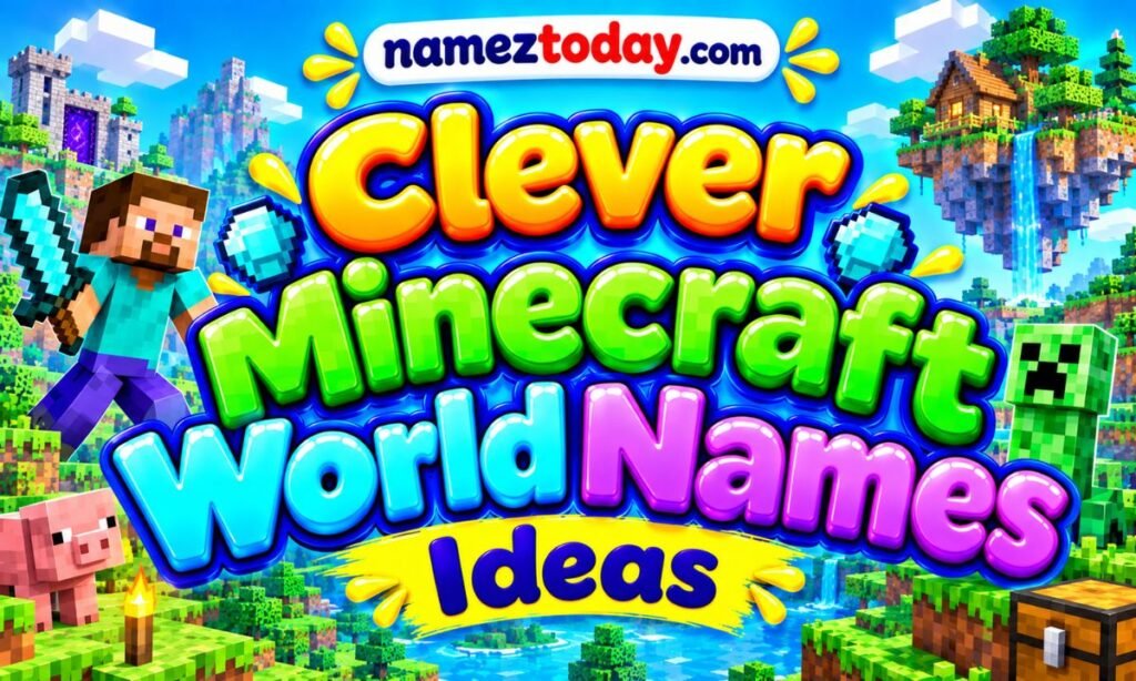 Clever Minecraft World Names