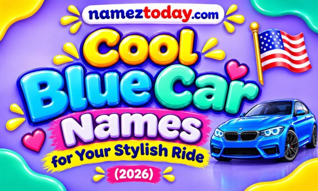 Cool Blue Car Names