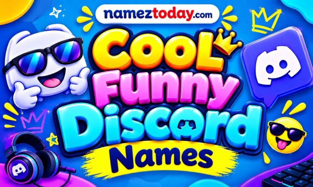 Cool Funny Discord Names