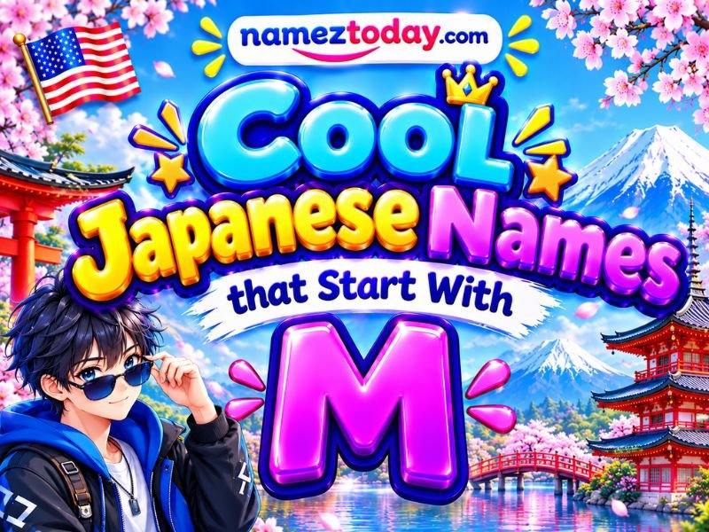 Cool Japanese Names That Start With M