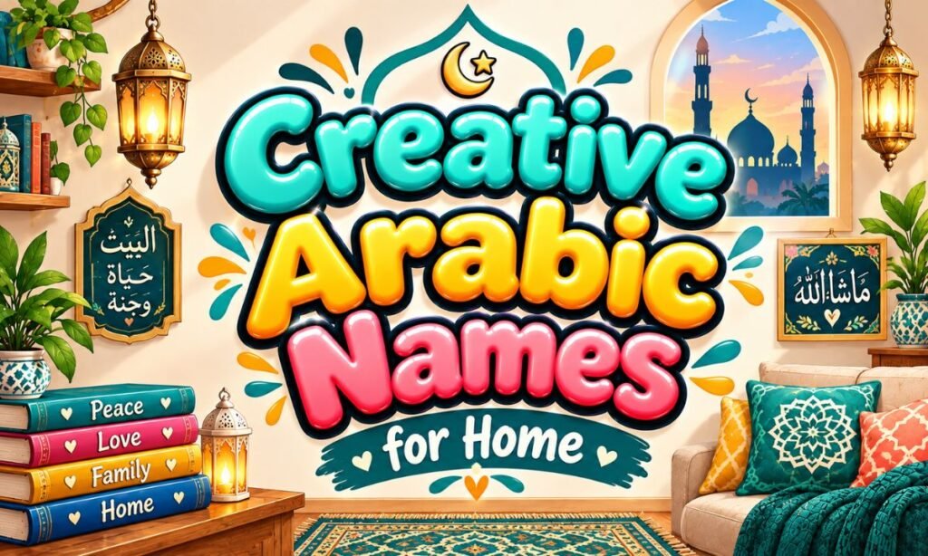 Creative Arabic Names for Home