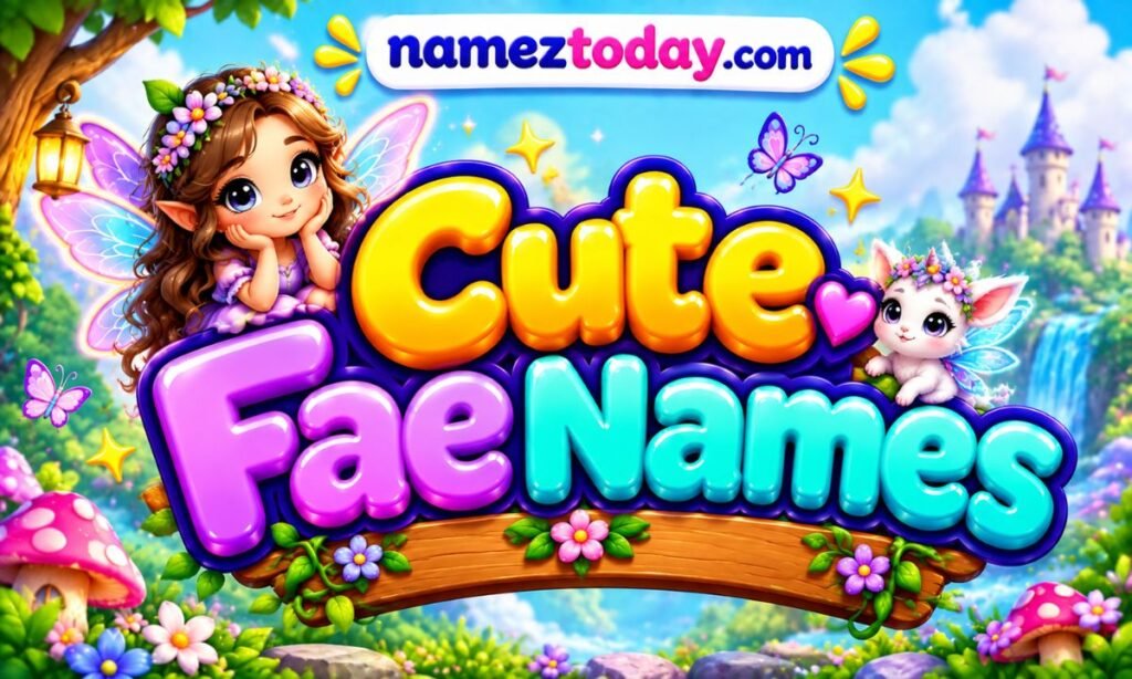 Cute Fae Names 