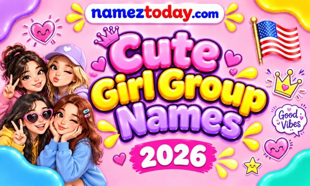 Cute Girl Group Names