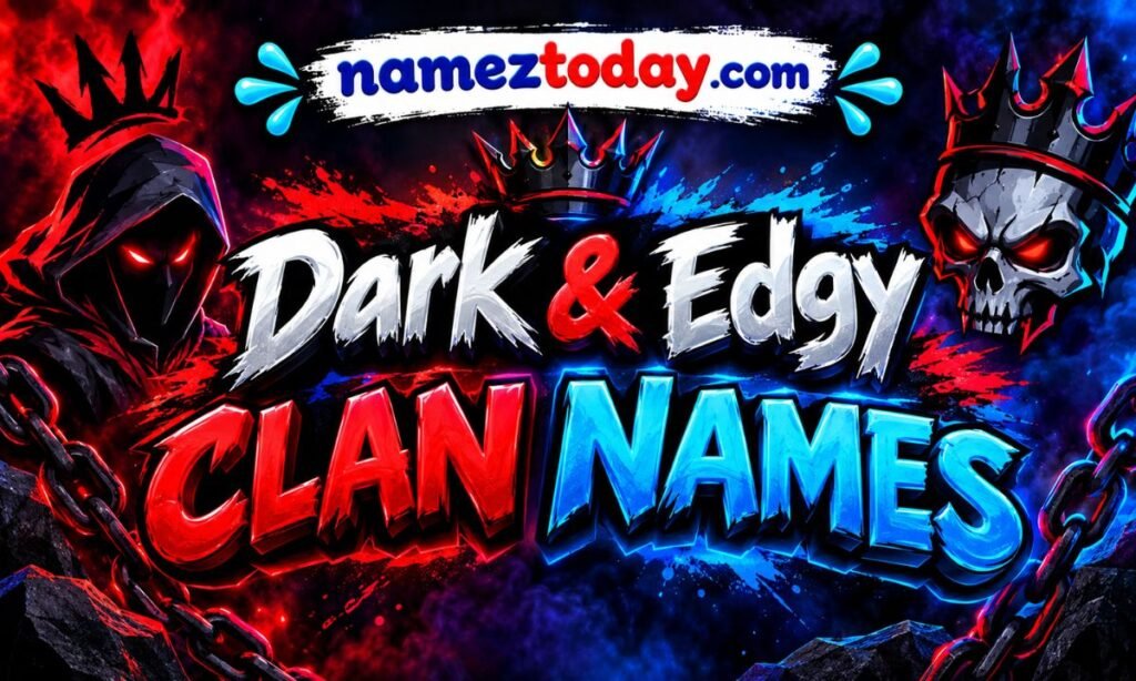 Dark & Edgy Clan Names