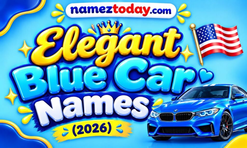 Elegant Blue Car Names