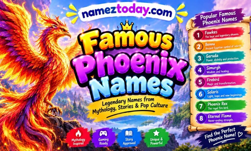 Famous Phoenix Names
