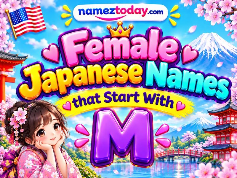 Female Japanese Names That Start With M