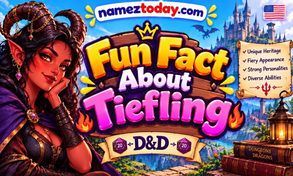 Fun Fact About Tiefling