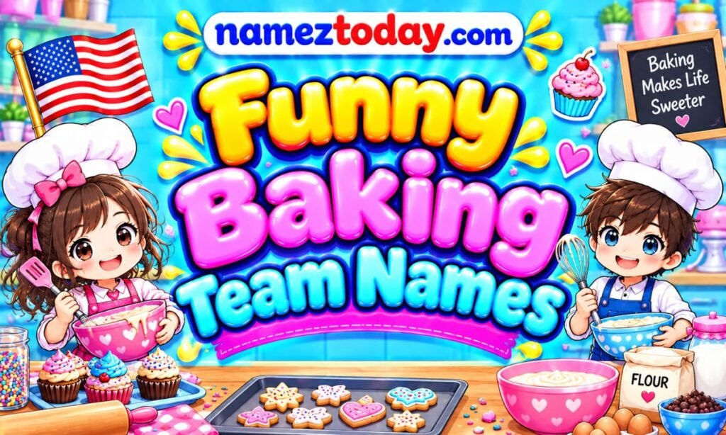 Funny Baking Team Names