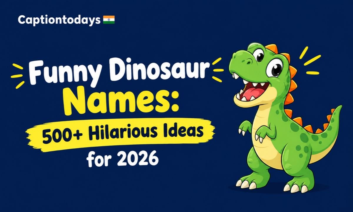 Funny Dinosaur Names_ 500+ Hilarious Ideas for 2026