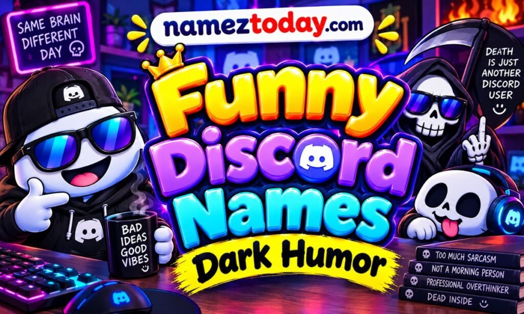 Funny Discord Names Dark Humor