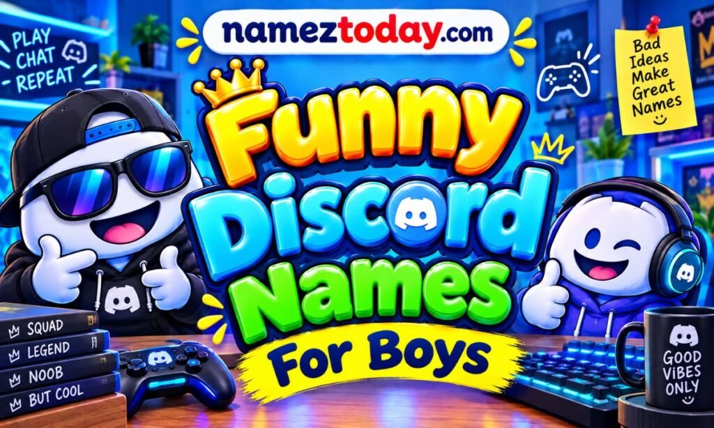 Funny Discord Names For Boys