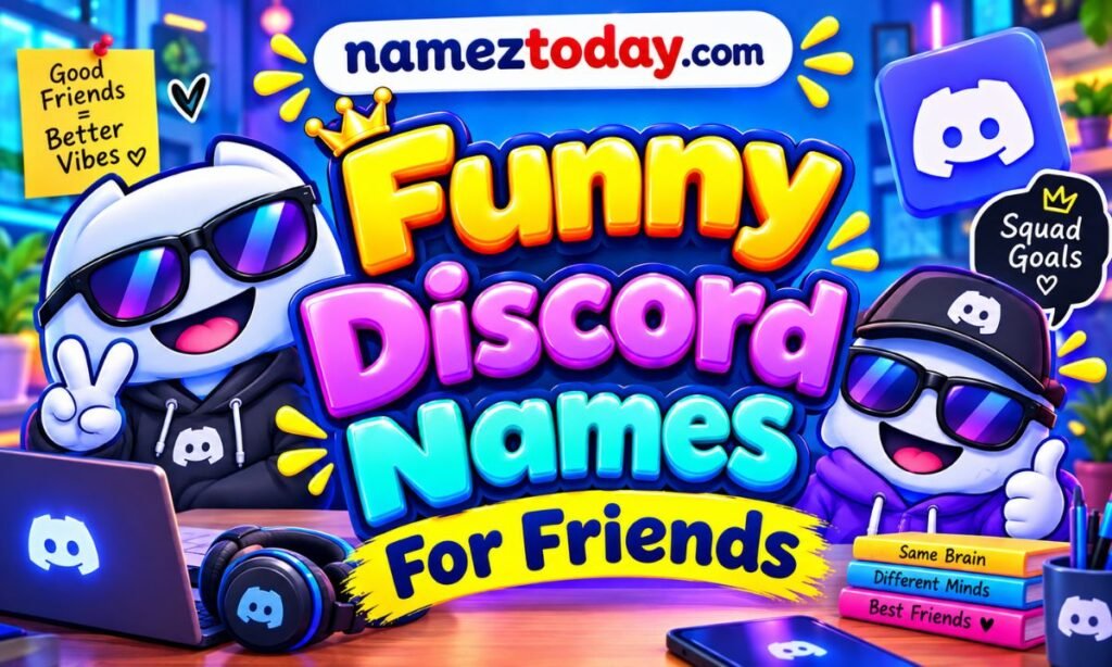 Funny Discord Names For Friends