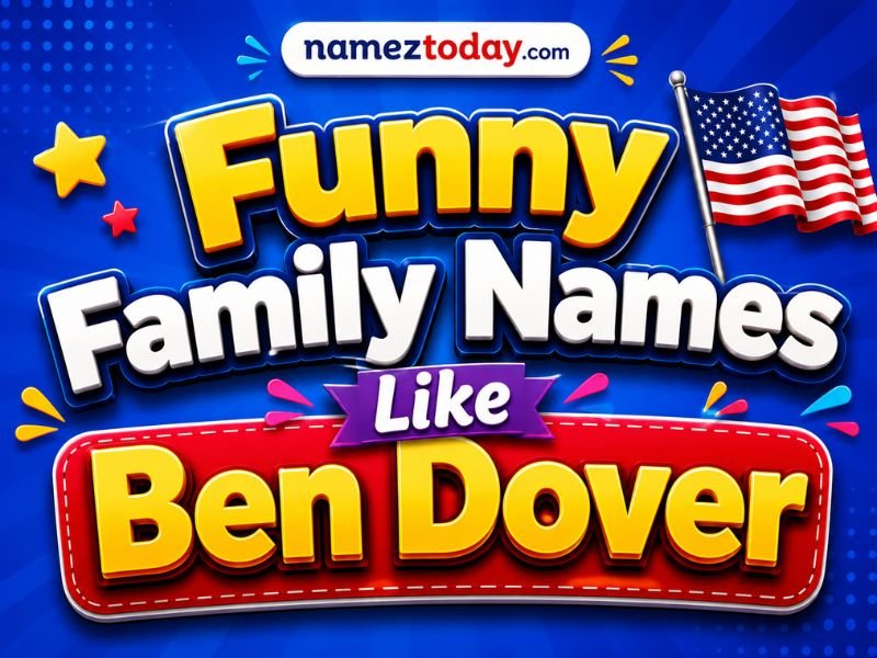 Funny Family Names Like Ben Dover
