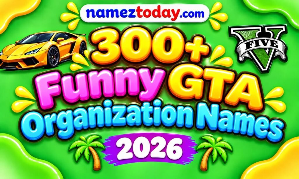 Funny GTA Organization Names Generator