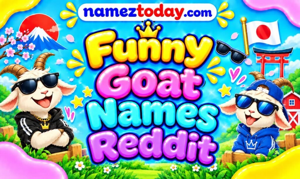 Funny Goat Names Reddit