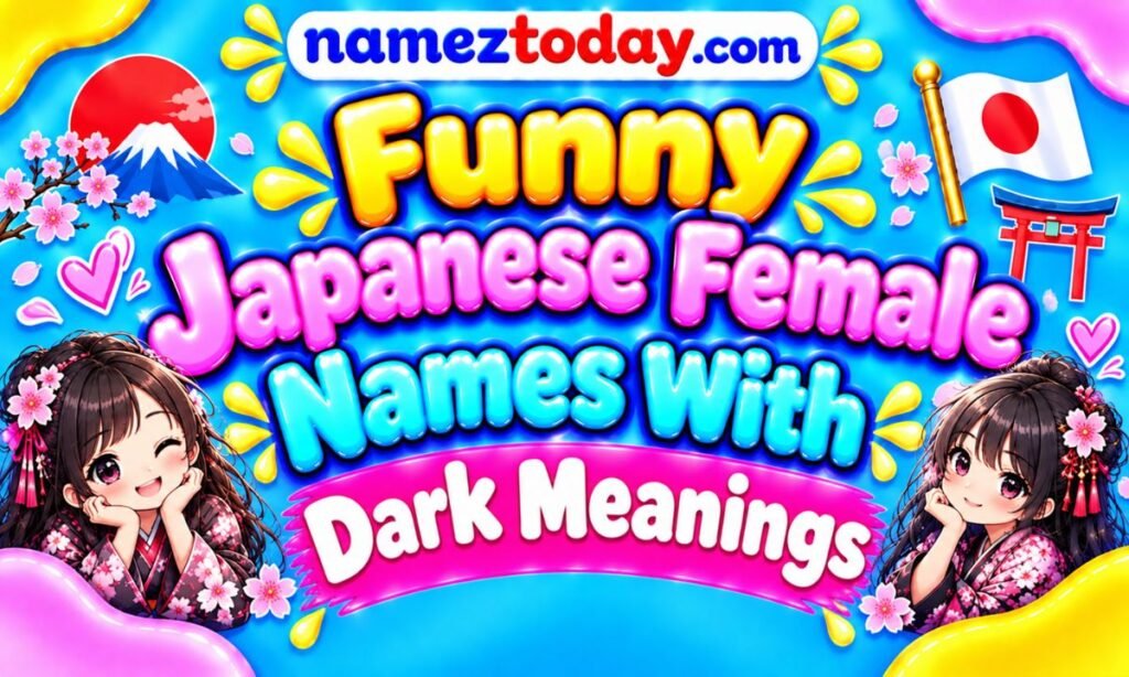 Funny Japanese Female Names With Dark Meanings