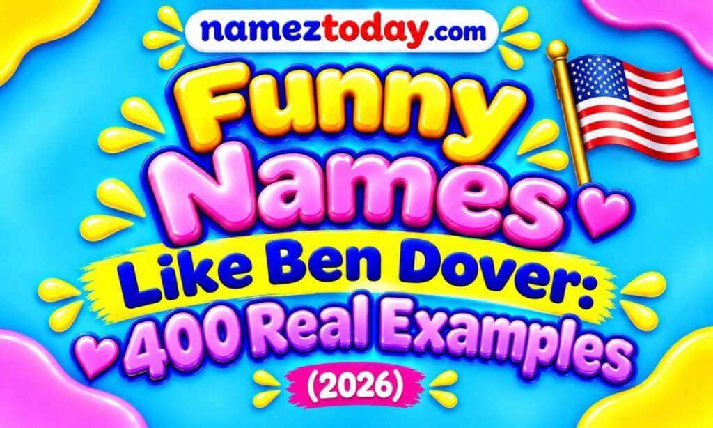 Funny Names Like Ben Dover 400 Real Examples