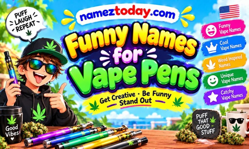 Funny Names for Vape Pens