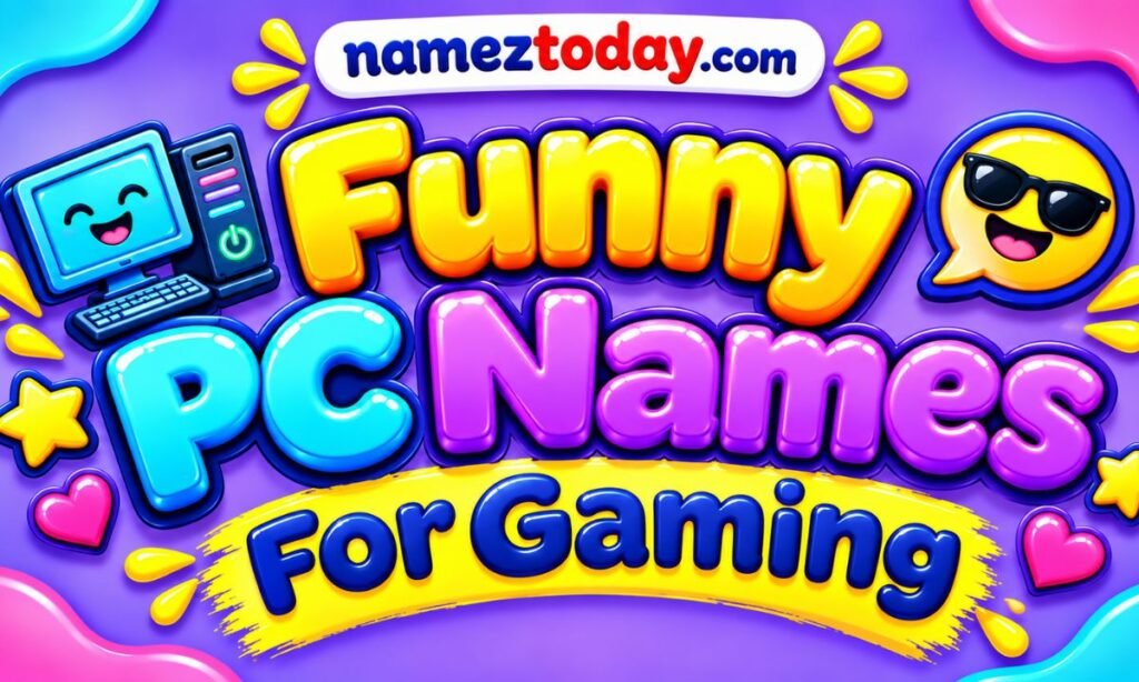 Funny PC Names For Gaming
