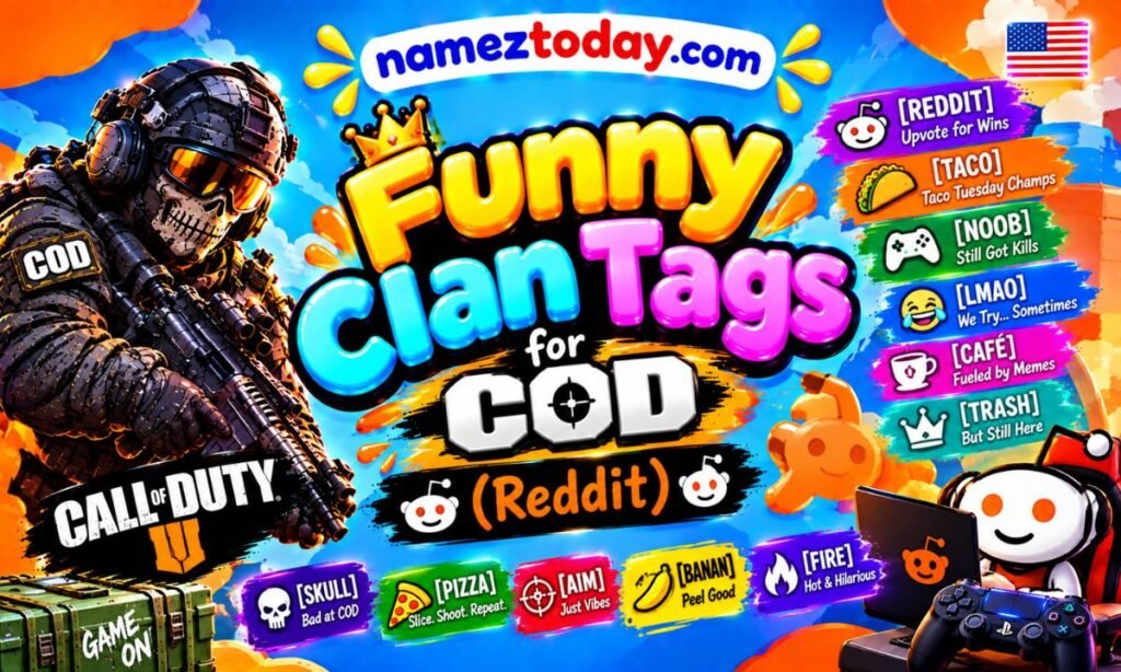 Funny clan tags for cod reddit