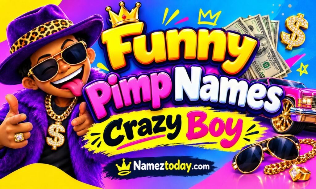 Funny pimp names crazy boy